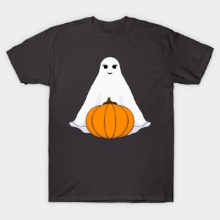 Pumpkin and Ghost T-Shirt